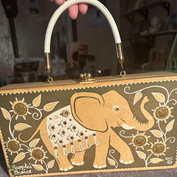 Enid Collins of Texas 1968 "People's choice" box bag - Picture 1 of 8